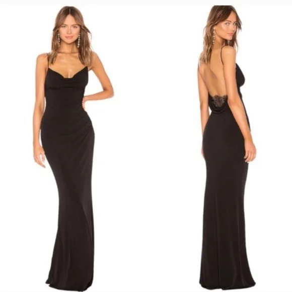 Katie May Surreal Gown Black Medium read... - Picture 2 of 10